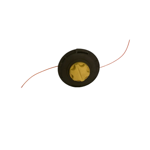 Cap tambur trimmer, negru cu buton galben