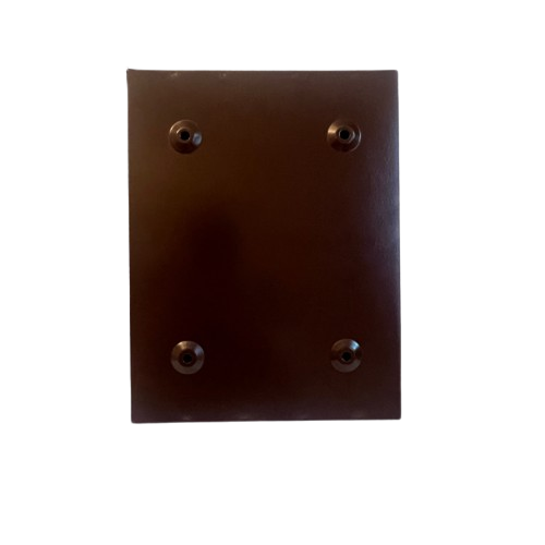 Cutie postala maro, 260 x 200 x 75 mm