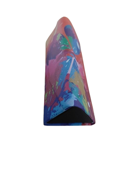 Toc ochelari triunghiular, multicolorat