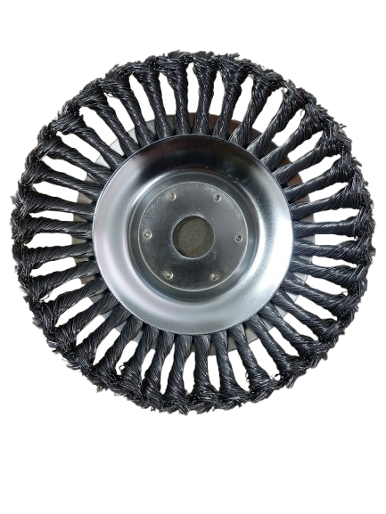 Disc perie sarma curatat pavele pentru motocoasa, 20 cm - 8"