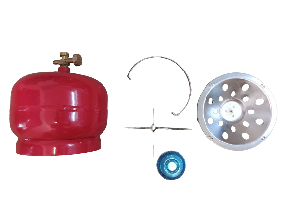 Butelie voiaj / camping cu arzator, Greutate 2 kg, Capacitate 3 litri