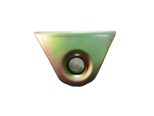 Rola poarta culisanta galben cu profil V, 40mm