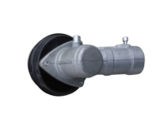 Angrenaj unghiular reductor, Cap prindere disc motocoasa, diametru 28mm, 9 pini, compatibil STIHL
