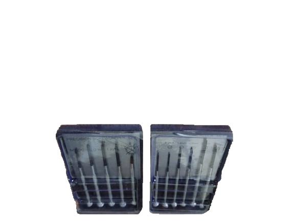 Set 11 surubelnite de precizie, 1mm, 1.2mm, 1.4mm, 1.8mm, 2.4mm, 3mm