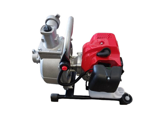 Motopompa apa pe benzina, 2 HP, 1.45kW Diametru intrare/refulare 1 tol, H.max 15 m, 130-160 L / min