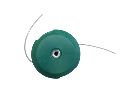 Cap tambur cu fir, mosor motocoasa verde cu buton aluminiu