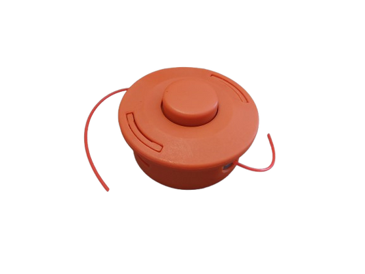 Cap tambur cu fir, mosor motocoasa portocaliu cu buton portocaliu