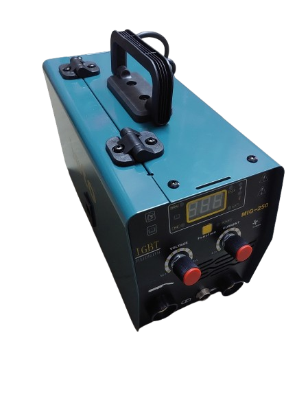 Aparat sudura cu afisaj digital, MIG-250, cu electrozi si sarma, accesorii incluse