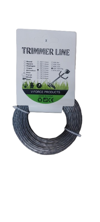 Fir cu instertie pentru trimmer / motocoasa , Grosime 2.7 mm, Lungime 15 m