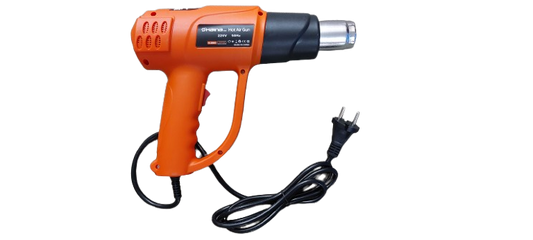 Pistol cu aer cald, 2000W, 50Hz, 8A, 300-500 L / min, 60-600°C