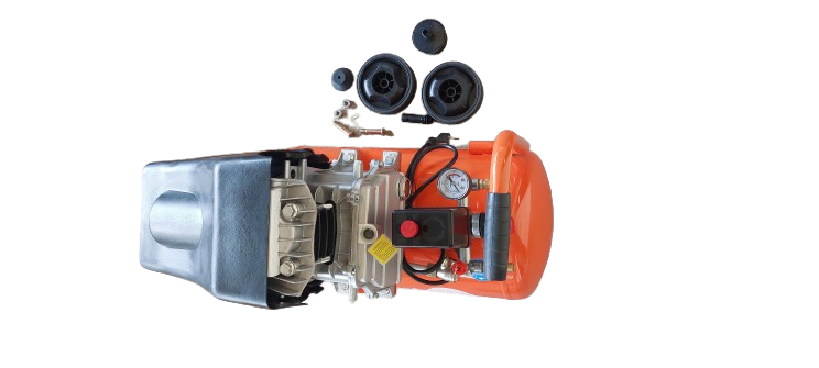 Compresor aer cu bazin 24 L, 2.5 HP, 50 Hz, 0.11 m³/min, 110 L / min, 2850 RPM, 8 bari
