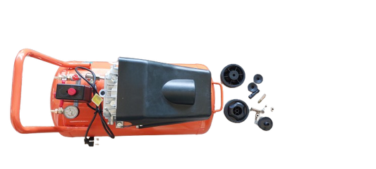 Compresor aer cu bazin 50 L, 5HP, 50Hz, 0.18m³/min, 180 L / min, 2850 RPM, 8 bari