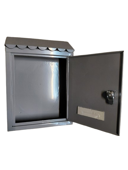 Cutie postala gri, 217x70x300 mm