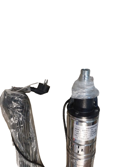 Pompa de apa curata, submersibila cu cap fonta, 1.1KW 1.5HP, 2850 RPM