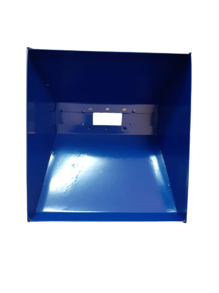 Moara cereale electrica, 3.8 kw, cuva mare albastra, 3 kg / min, 3800 rpm, 5 site, Dimensiuni 350x295x515