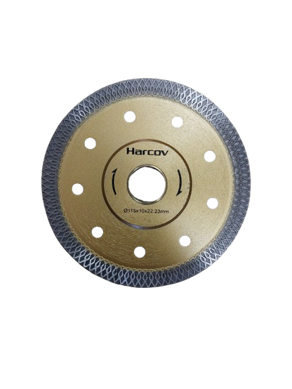 Disc diamantat pentru gresie si faianta, 115x10x22.23 mm