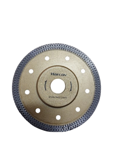 Disc diamantat pentru gresie si faianta, 125 x 10 x 22.23 mm