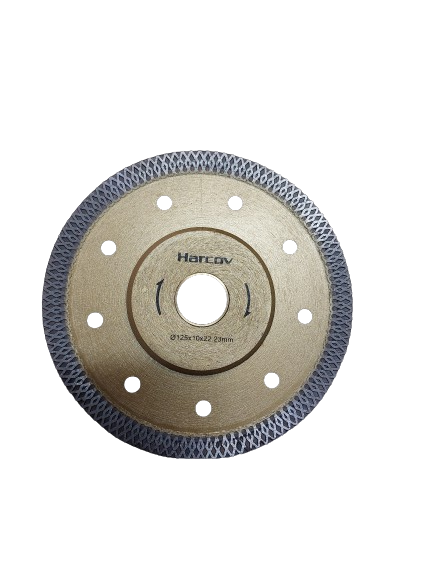 Disc diamantat pentru gresie si faianta, 125 x 10 x 22.23 mm