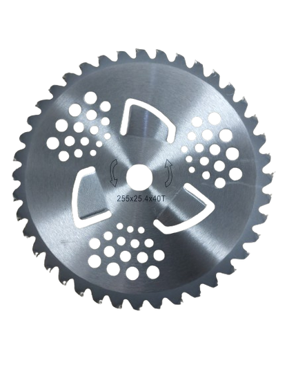 Disc motocoasa cu aripioare, 255 x 25.4 mm x 40T