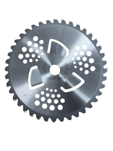 Disc motocoasa cu aripioare, 255 x 25.4 mm x 40T