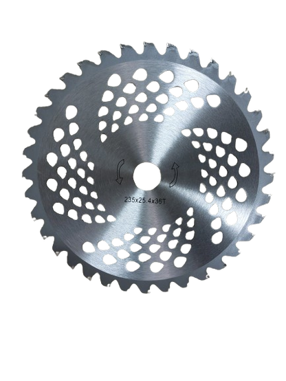 Disc motocoasa drept, 235 x 25.4 mm x 36T