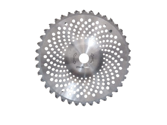 Disc motocoasa ondulat, concav cu forma de farfurie, 255 mm x 40T