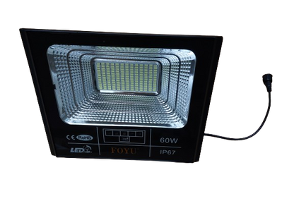 Lampa proiector led cu senzor miscare, incarcare cu panou solar