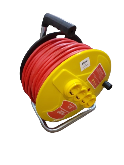 Rola prelungitor cablu electric pe tambur, 20m, 3 x 2.5