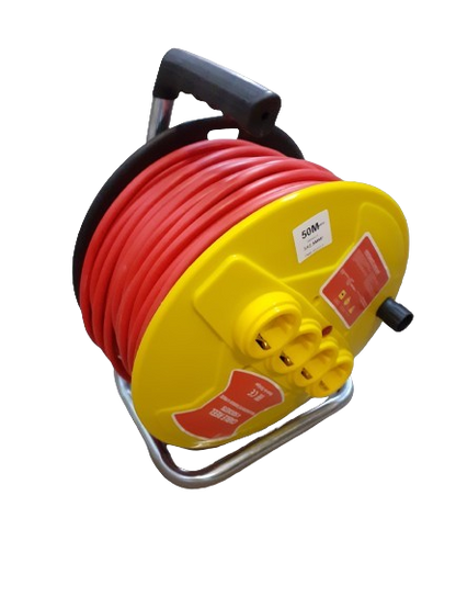 Rola prelungitor cablu electric pe tambur, 20m, 3 x 2.5