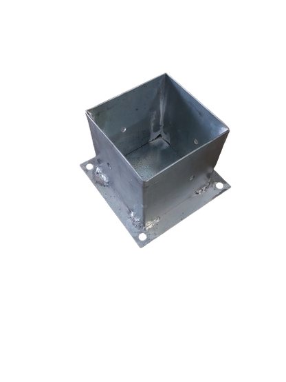 Suport grinda galvanizat cu talpa 150 x 150 x 3
