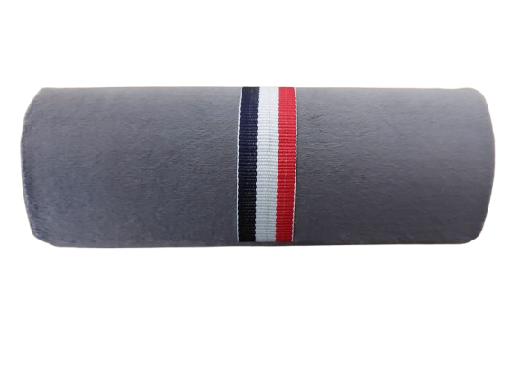 Toc ochelari, material catifelat, gri