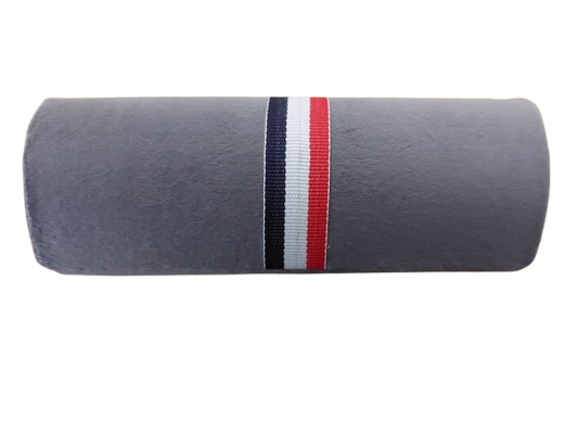 Toc ochelari, material catifelat, gri