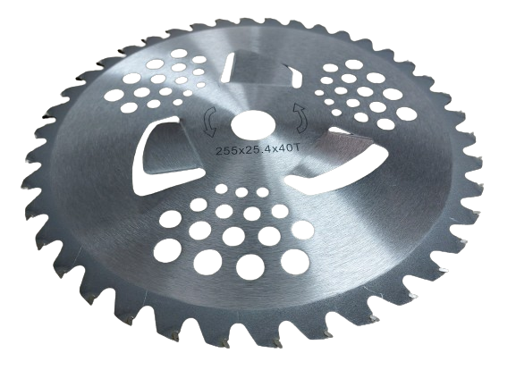 Disc motocoasa cu aripioare, 255 x 25.4 mm x 40T