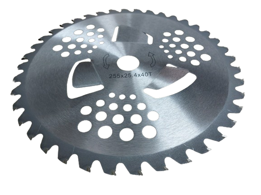 Disc motocoasa cu aripioare, 255 x 25.4 mm x 40T