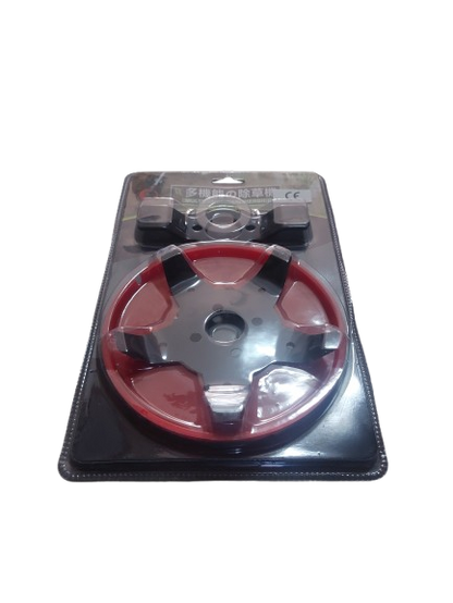 Disc motocoasa pentru erbicidat, multifunctional