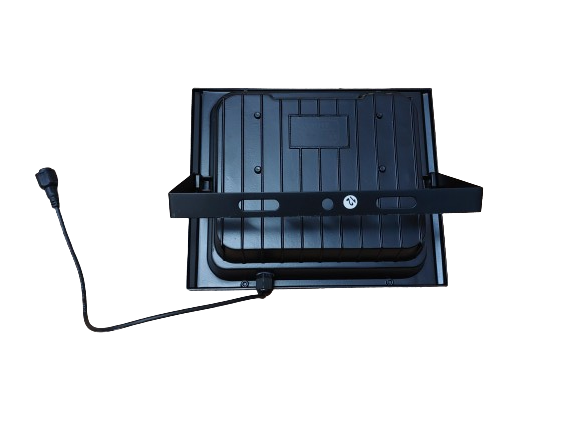 Lampa proiector led cu senzor miscare, incarcare cu panou solar