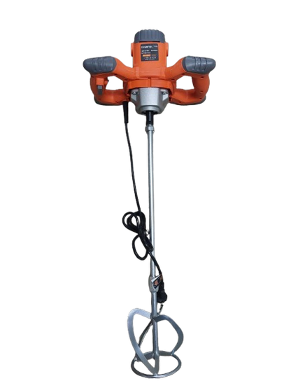 Amestecator electric, mixer pentru mortar/adeziv/vopsea, portocaliu Haina