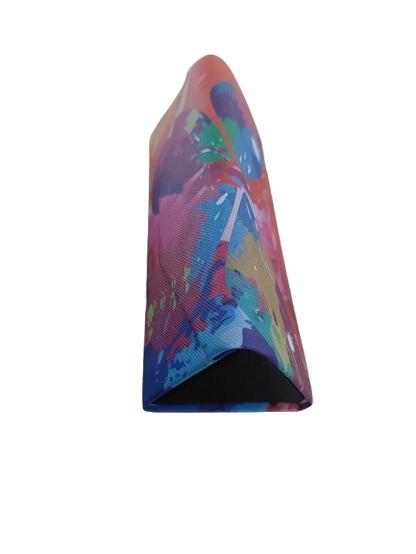 Toc ochelari triunghiular, multicolorat