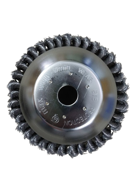 Disc perie sarma curatat pavele pentru motocoasa, 20 cm - 8"