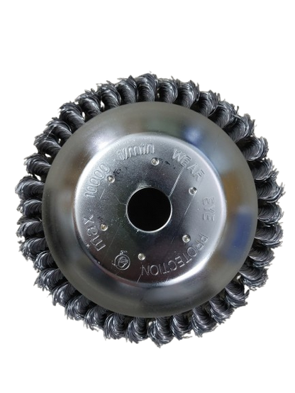 Disc perie sarma curatat pavele pentru motocoasa, 20 cm - 8"