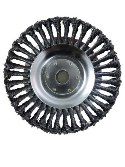 Disc perie sarma curatat pavele pentru motocoasa, 20 cm - 8"