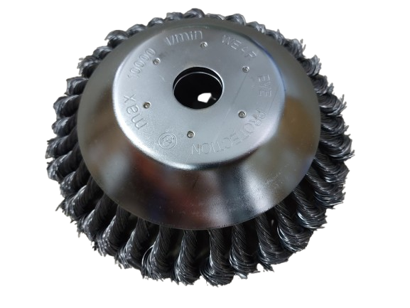 Disc perie sarma curatat pavele pentru motocoasa, 20 cm - 8"