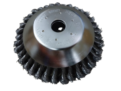 Disc perie sarma curatat pavele pentru motocoasa, 20 cm - 8"