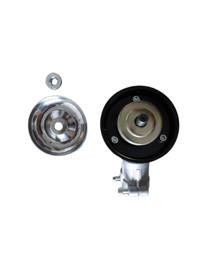 Angrenaj unghiular reductor, Cap prindere disc motocoasa, diametru 28mm, 9 caneluri