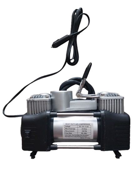 Compresor auto trusa neagra , 12V - 13.5V, 10 Bari, 150 PSI, 23 Amp, 85L / min