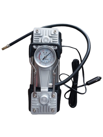 Compresor auto trusa rosie , 12V - 13.5V, 10 Bari, 150 PSI, 23 Amp, 85L / min, accesorii incluse