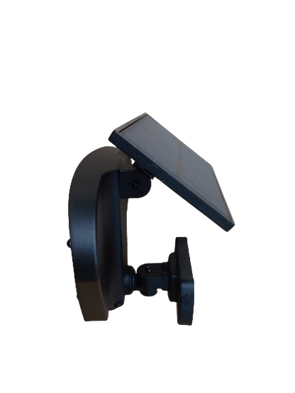Lampa led exterior, senzor miscare, panou solar integrat, 3 moduri iluminare, reglabila