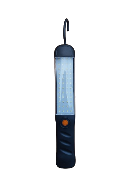 Lampa de lucru LED cu acumulator, rotativa, portabila, magnetica, cu carlig, incarcare USB