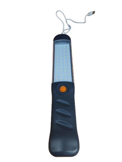 Lampa de lucru LED cu acumulator, rotativa, portabila, magnetica, cu carlig, incarcare USB