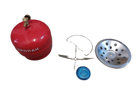 Butelie voiaj / camping cu arzator, Greutate 2 kg, Capacitate 3 litri
